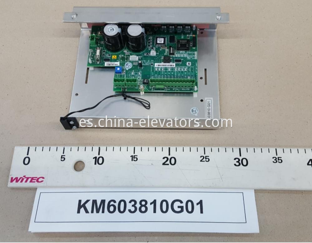 Tablero del operador de puerta elevadora KONE KM603810G01 KONE Lift Door Operator Board KM603810G01
